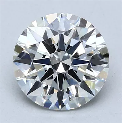 2.01ct F VVS2 Rare Carat Ideal Cut Round Lab Grown Diamond