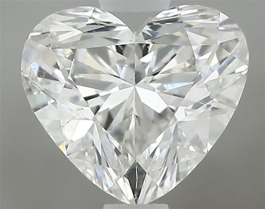 0.90ct H SI2 Rare Carat Ideal Cut Heart Diamond