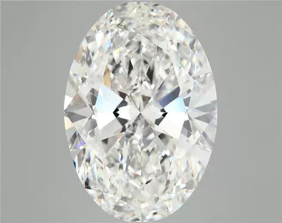 10.04ct F VVS2 Rare Carat Ideal Cut Oval Lab Grown Diamond