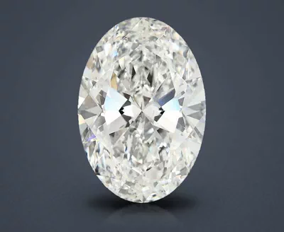 10.04ct F VVS2 Rare Carat Ideal Cut Oval Lab Grown Diamond