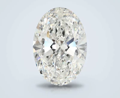 10.04ct F VVS2 Rare Carat Ideal Cut Oval Lab Grown Diamond