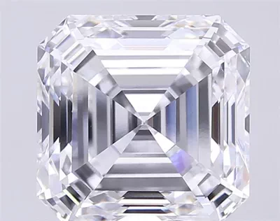 8.21ct E VVS2 Rare Carat Ideal Cut Asscher Lab Grown Diamond