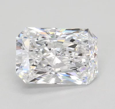 0.94ct D VS1 Rare Carat Ideal Cut Radiant Lab Grown Diamond