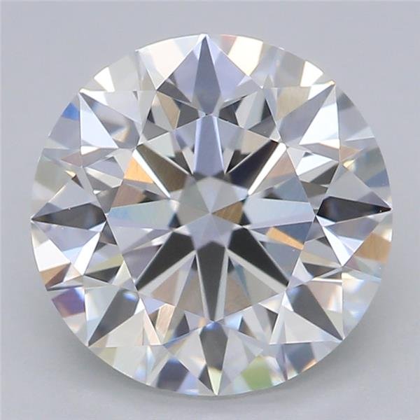 2.07ct E VVS2 Rare Carat Ideal Cut Round Lab Grown Diamond