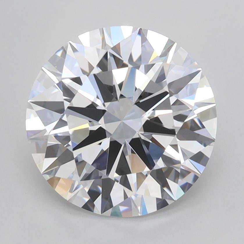 2.55ct D VVS1 Rare Carat Ideal Cut Round Lab Grown Diamond