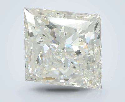 4.55ct E VS1 Rare Carat Ideal Cut Princess Lab Grown Diamond