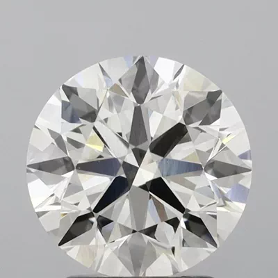 2.44ct H VVS2 Rare Carat Ideal Cut Round Lab Grown Diamond