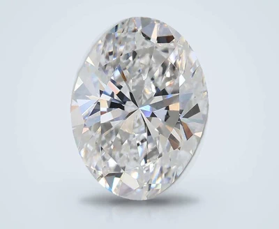 2.03ct D VVS2 Rare Carat Ideal Cut Oval Lab Grown Diamond