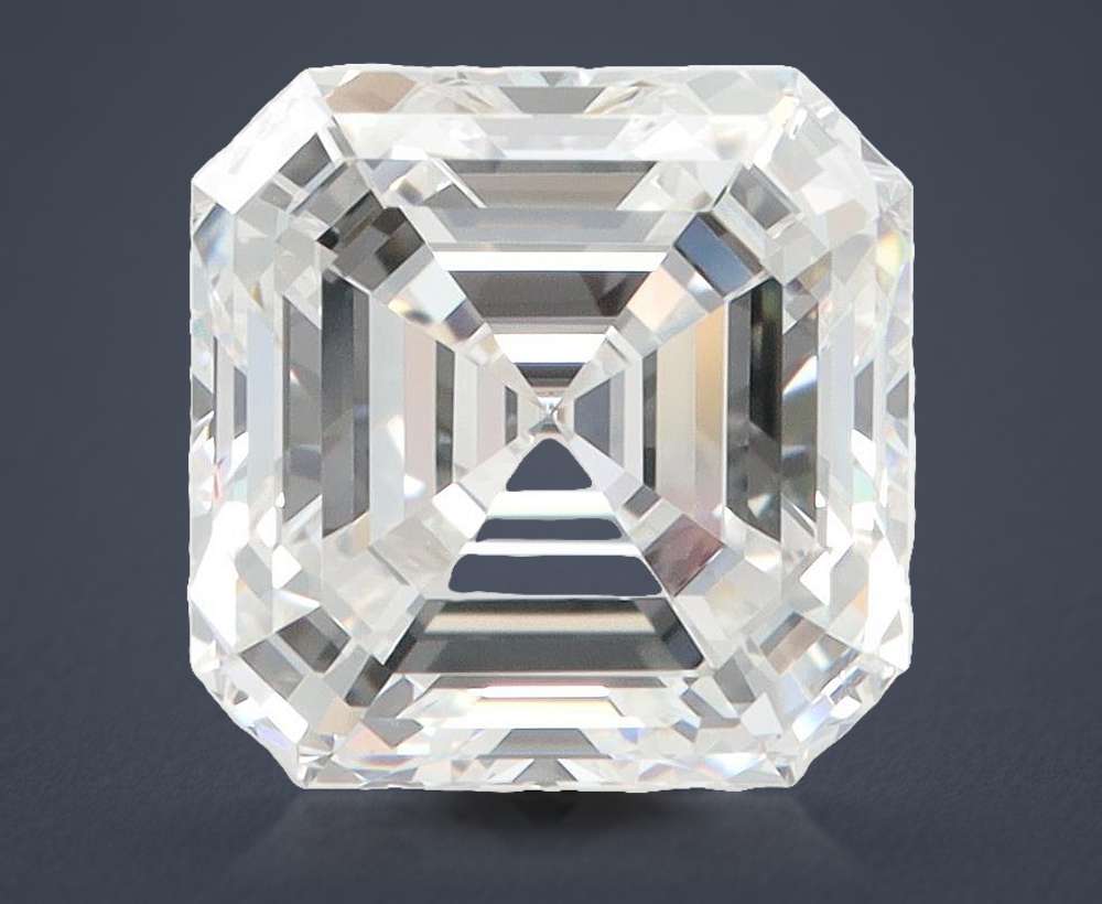 4.07ct E VVS1 Rare Carat Ideal Cut Asscher Lab Grown Diamond