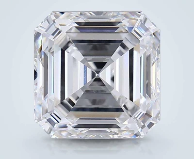 7.43ct F VVS2 Excellent Cut Asscher Lab Grown Diamond
