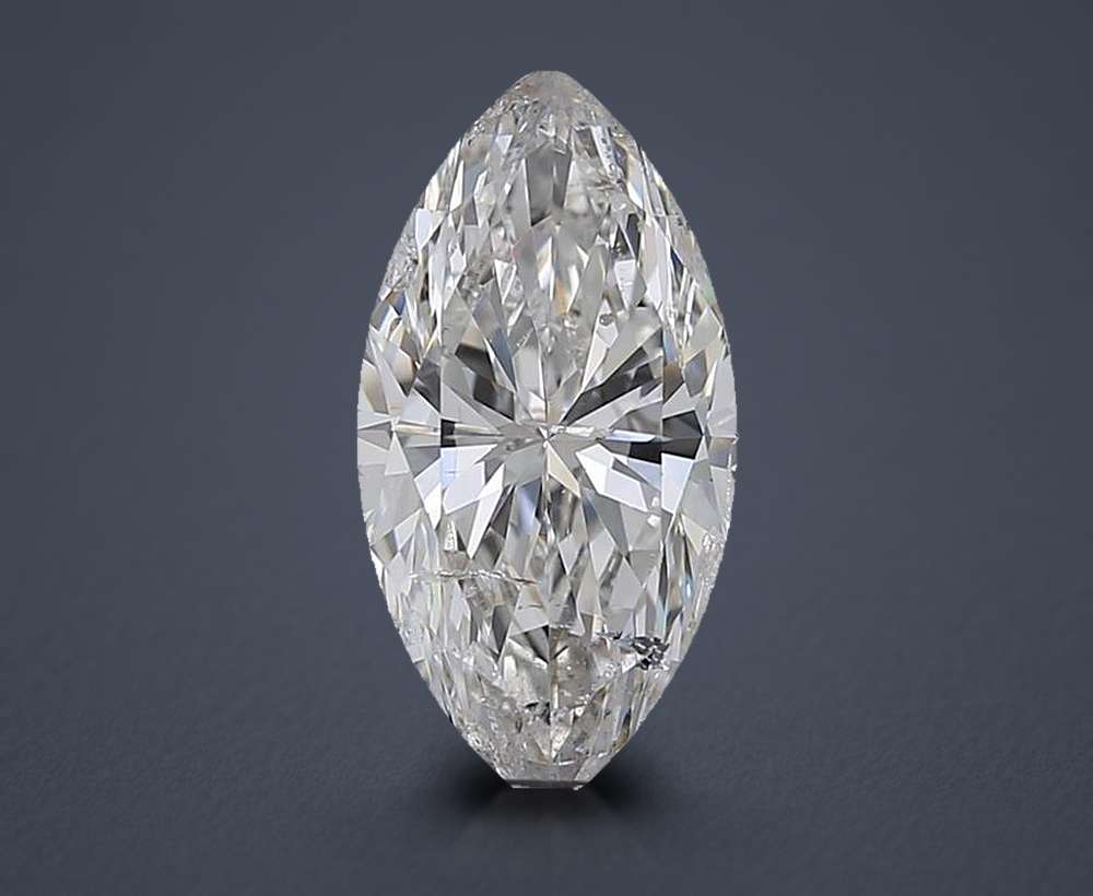 1.71ct F SI2 Very Good Cut Marquise Diamond