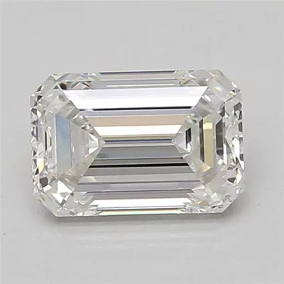 1.98ct E VS1 Rare Carat Ideal Cut Emerald Lab Grown Diamond
