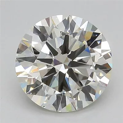 2.32ct J VS1 Excellent Cut Round Lab Grown Diamond