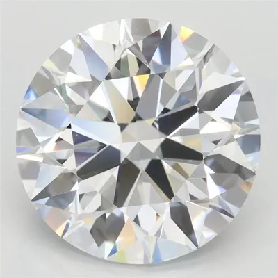 4.57ct D IF Rare Carat Ideal Cut Round Lab Grown Diamond