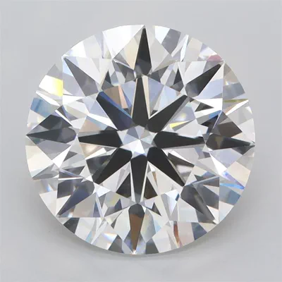 5.01ct E VVS2 Rare Carat Ideal Cut Round Lab Grown Diamond