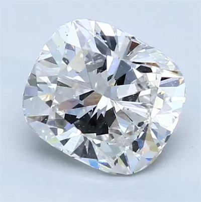 2.03ct F VS1 Rare Carat Ideal Cut Cushion Lab Grown Diamond