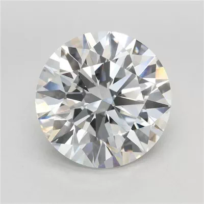 7.07ct E VVS2 Rare Carat Ideal Cut Round Lab Grown Diamond