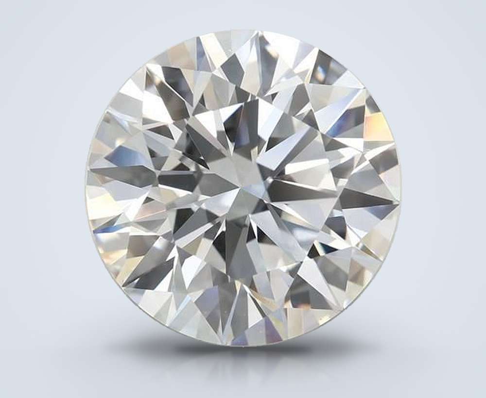 7.07ct E VVS2 Rare Carat Ideal Cut Round Lab Grown Diamond