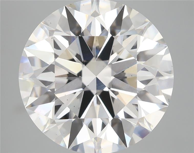 7.32ct G VS2 Rare Carat Ideal Cut Round Lab Grown Diamond