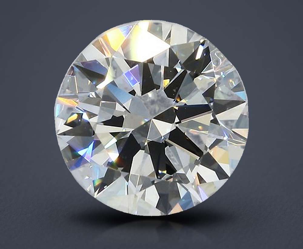 3.52ct F VS2 Excellent Cut Round Diamond
