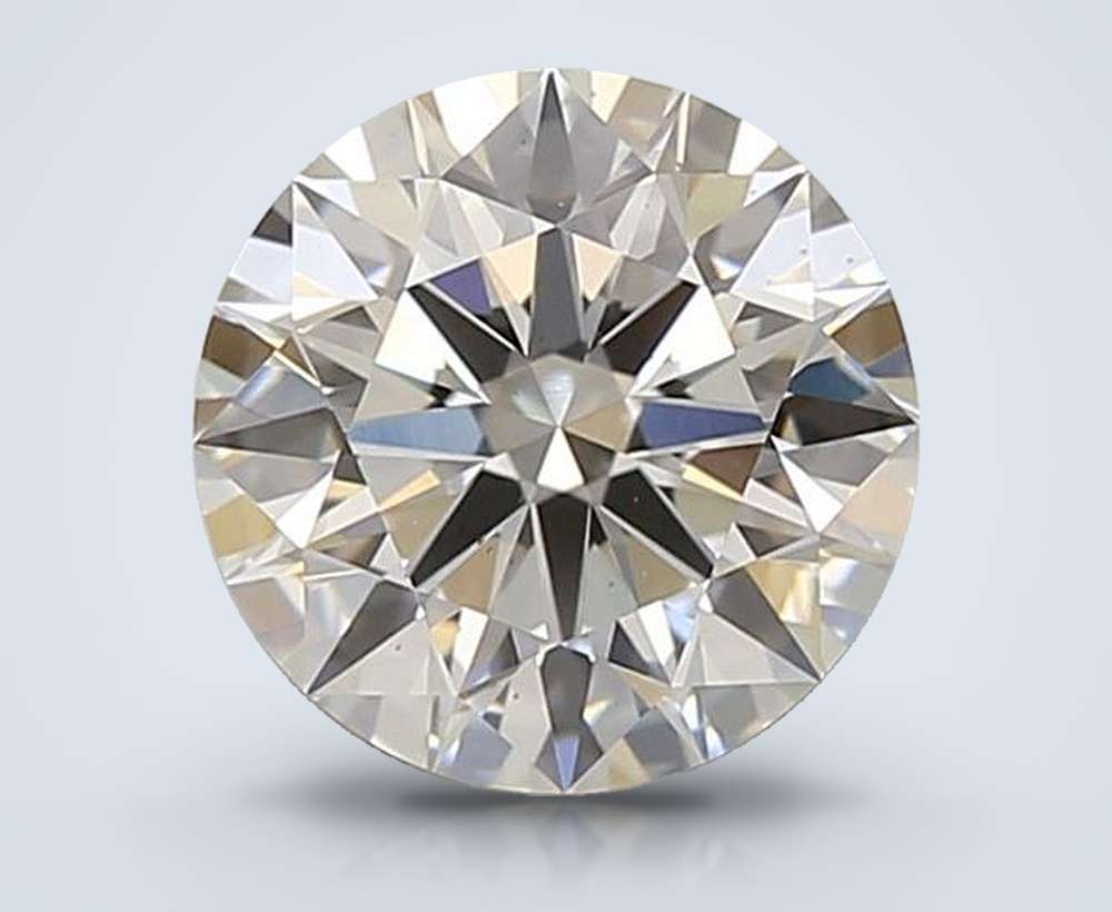 1.88ct F VS2 Rare Carat Ideal Cut Round Lab Grown Diamond