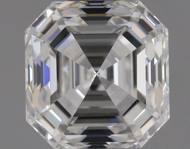 0.93ct G VVS1 Rare Carat Ideal Cut Asscher Diamond