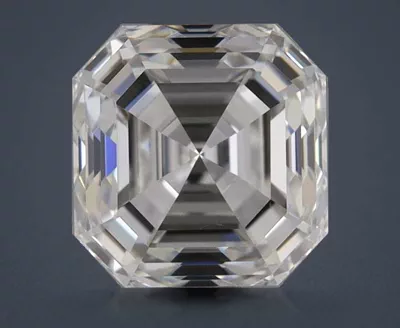 0.93ct G VVS1 Rare Carat Ideal Cut Asscher Diamond