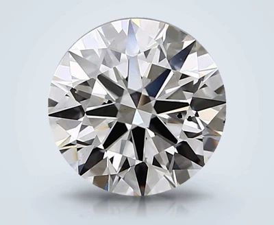 2.11ct F SI1 Rare Carat Ideal Cut Round Lab Grown Diamond