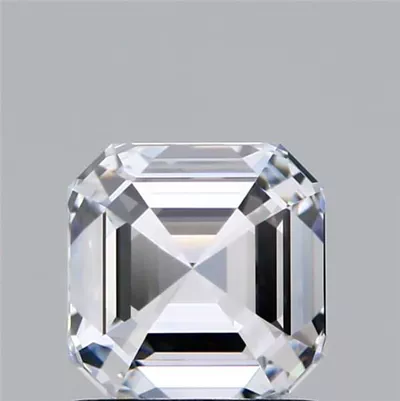 1.17ct F VVS2 Rare Carat Ideal Cut Asscher Lab Grown Diamond