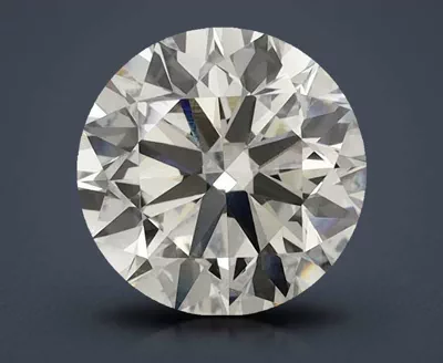 3.24ct J VVS2 Very Good Cut Round Lab Grown Diamond