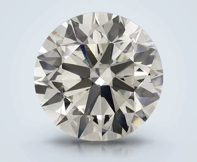 3.24ct J VVS2 Very Good Cut Round Lab Grown Diamond