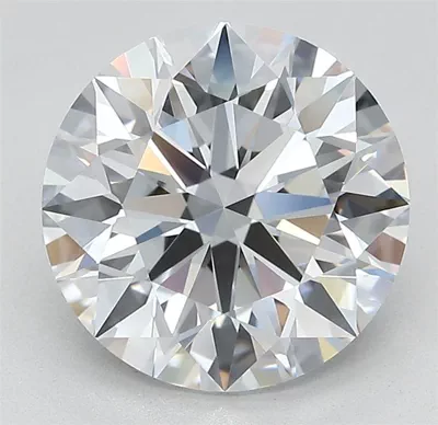 3.64ct G VVS1 Rare Carat Ideal Cut Round Lab Grown Diamond