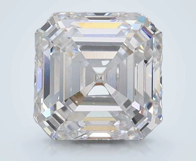 1.28ct D VVS1 Rare Carat Ideal Cut Asscher Lab Grown Diamond