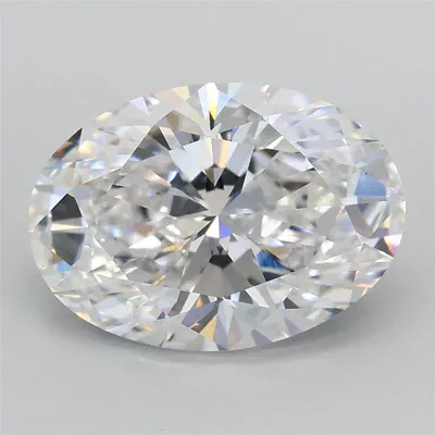 2.53ct D VS1 Rare Carat Ideal Cut Oval Lab Grown Diamond