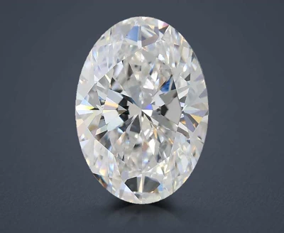 2.53ct D VS1 Rare Carat Ideal Cut Oval Lab Grown Diamond