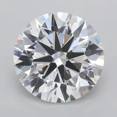 2.12ct D FL Rare Carat Ideal Cut Round Lab Grown Diamond