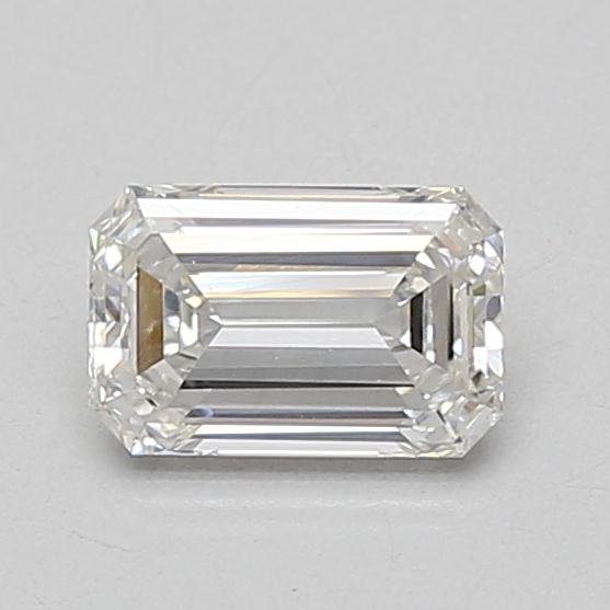 0.78ct E VVS2 Rare Carat Ideal Cut Emerald Lab Grown Diamond