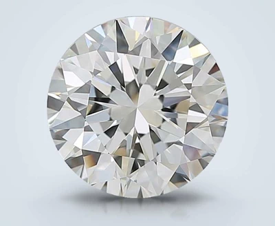 3.01ct J VVS2 Rare Carat Ideal Cut Round Diamond