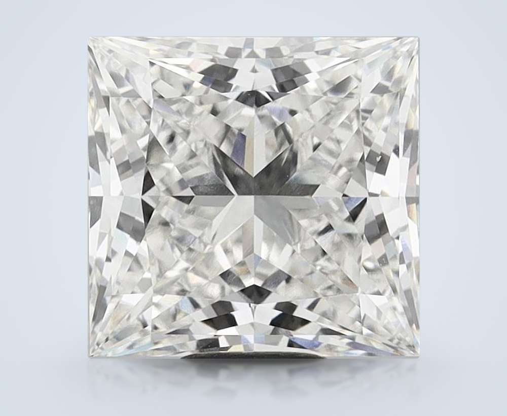 11.07ct G VVS2 Rare Carat Ideal Cut Princess Lab Grown Diamond