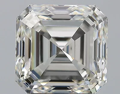 2.50ct I VS1 Rare Carat Ideal Cut Asscher Diamond