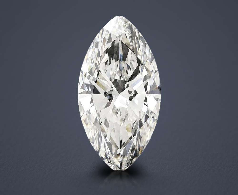 6.05ct H VS1 Rare Carat Ideal Cut Marquise Lab Grown Diamond