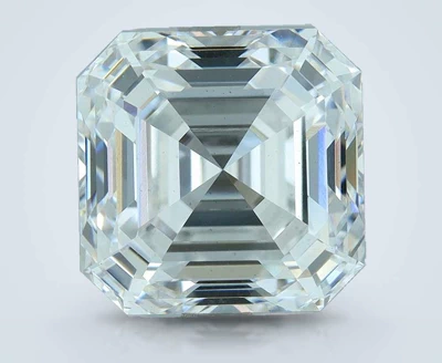 4.32ct D VS2 Rare Carat Ideal Cut Asscher Lab Grown Diamond