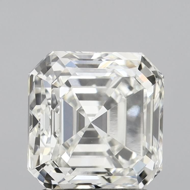 2.19ct G VVS2 Rare Carat Ideal Cut Asscher Lab Grown Diamond