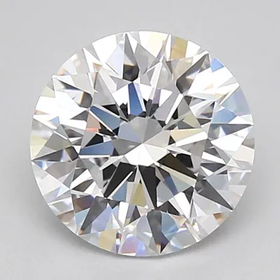2.52ct D IF Rare Carat Ideal Cut Round Lab Grown Diamond