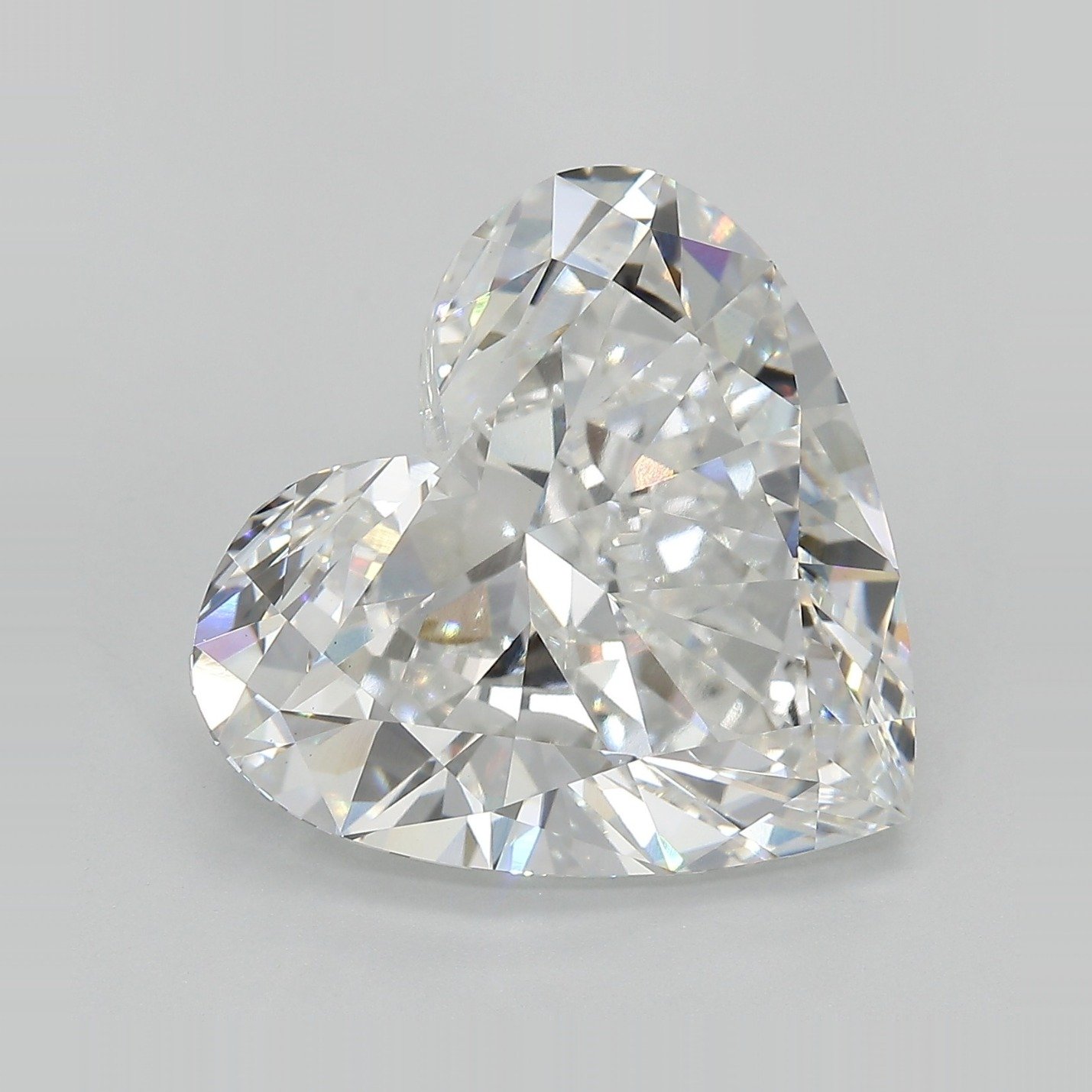11.00ct E VVS2 Very Good Cut Heart Lab Grown Diamond