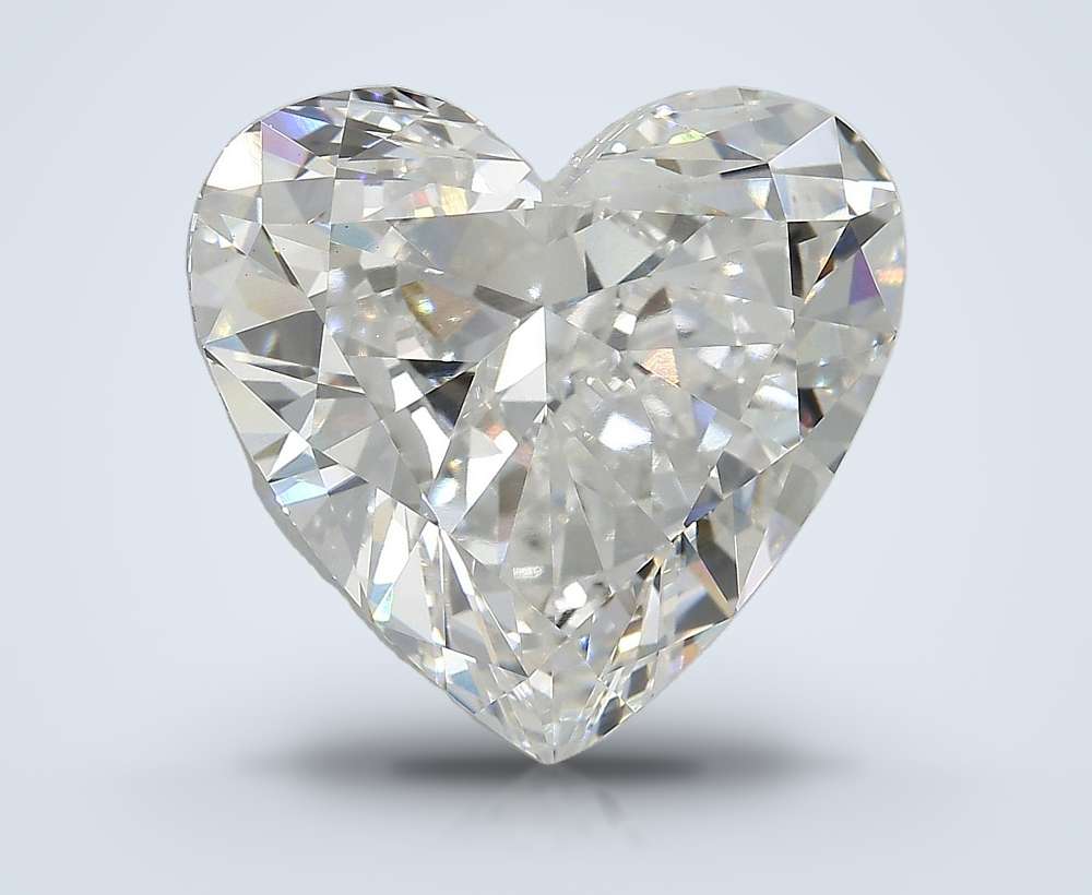 11.00ct E VVS2 Very Good Cut Heart Lab Grown Diamond