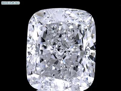 5.04ct E SI2 Very Good Cut Cushion Diamond