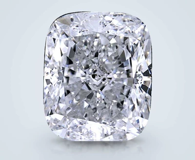 5.04ct E SI2 Rare Carat Ideal Cut Cushion Diamond