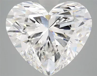 5.09ct E VVS2 Rare Carat Ideal Cut Heart Lab Grown Diamond