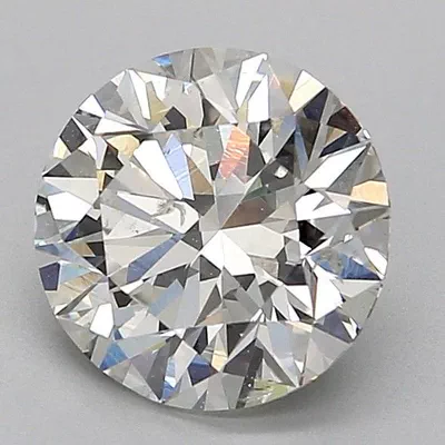 2.01ct H SI2 Rare Carat Ideal Cut Round Diamond
